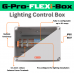 G-Pro FLEXI-BOX: 16-Way+ Lighting Control Box 